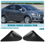 1 Pair Mirror Triangle Fender Cover for Chevrolet Sonic (2012–2020)