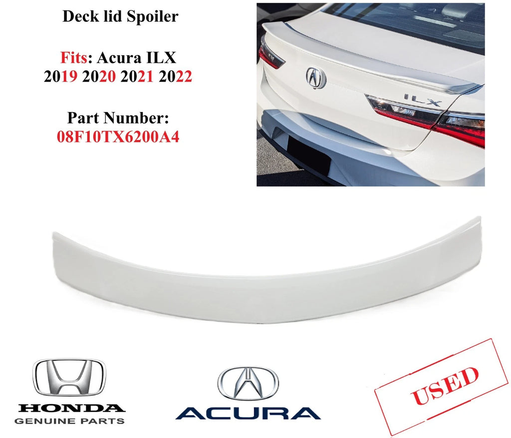 Rear Trunk Deck Lid Spoiler Wing for Acura ILX (2019–2022) 08F10TX6200A4