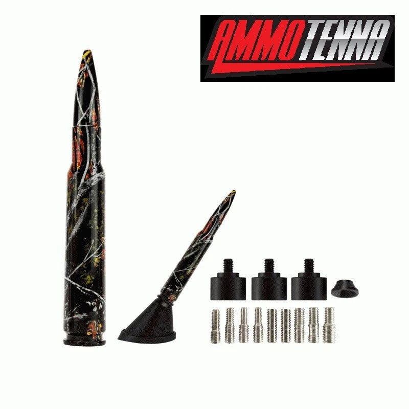 Replica Radio Antenna 5.5 in Billet 50 Cal for Wildfire AM FM Wrap (Front) (—)