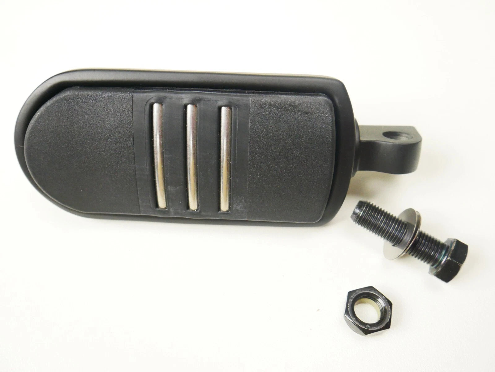Rivco Black Rubber Footpeg for Harley Softail Touring Dyna