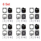 Set of 6 Carburetor Rebuild Kits for ZAMA RB-149 C1T Jonsered CS2234 Husqvarna