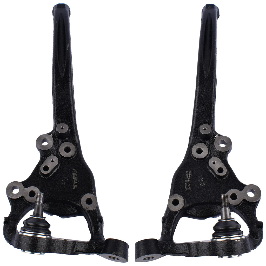 Set of 2 Front Steering Knuckles for Chrysler 300 Dodge Challenger Charger (2012–2021)