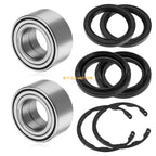 2pcs Front Wheel Bearing Kit for Kawasaki Bayou 300 400, Prairie 300 400