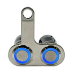 12V Blue LED Motorcycle Switch Waterproof for Handlebar