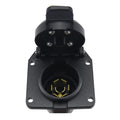 Trailer Socket Adapter / 6-24V / 7 Pin Power Socket Connector for Vehicles