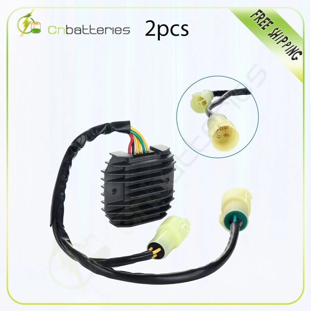 2Pcs Regulator Rectifier for Kawasaki ZX6R Ninja ZX-6R (2000–2002)