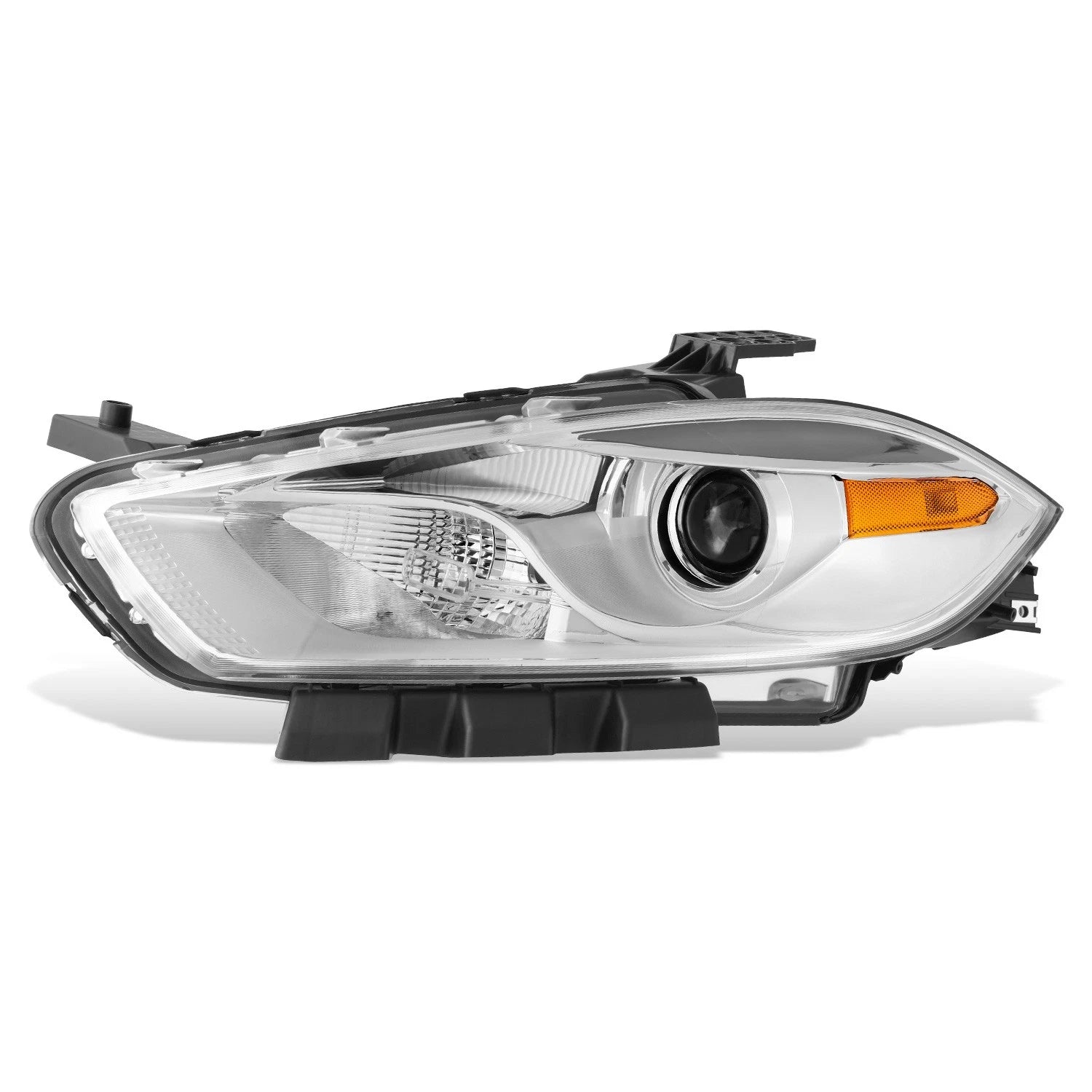Chrome Housing Amber Corner Headlight Lamp for Dodge Dart (2013–2016)