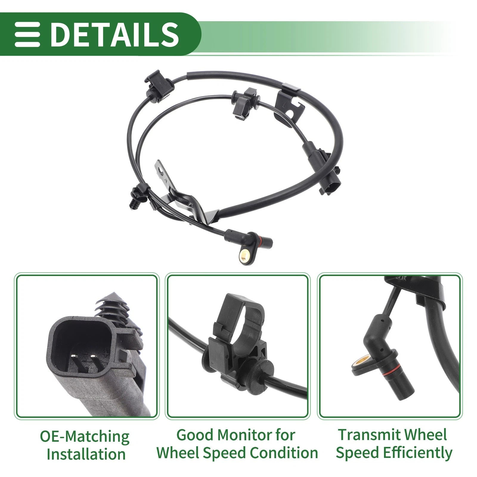 ABS Wheel Speed Sensor No. 04743869AC/04743869AD for Dodge Journey (2009–2020)