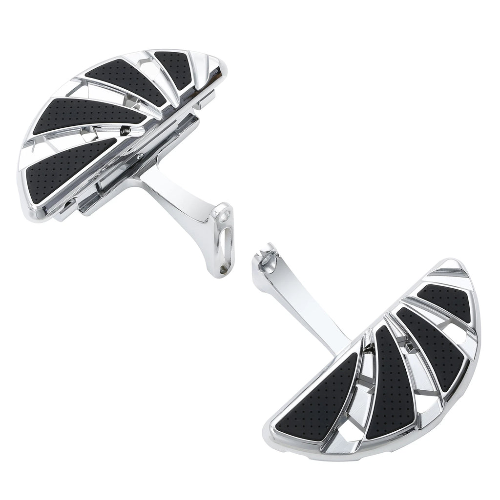 Rear Passenger Floorboards for Harley Road King (1993–2025) Chrome