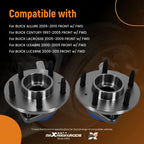 Front Wheel Hub & Bearing Set for Buick Rendezvous (2002–2007)