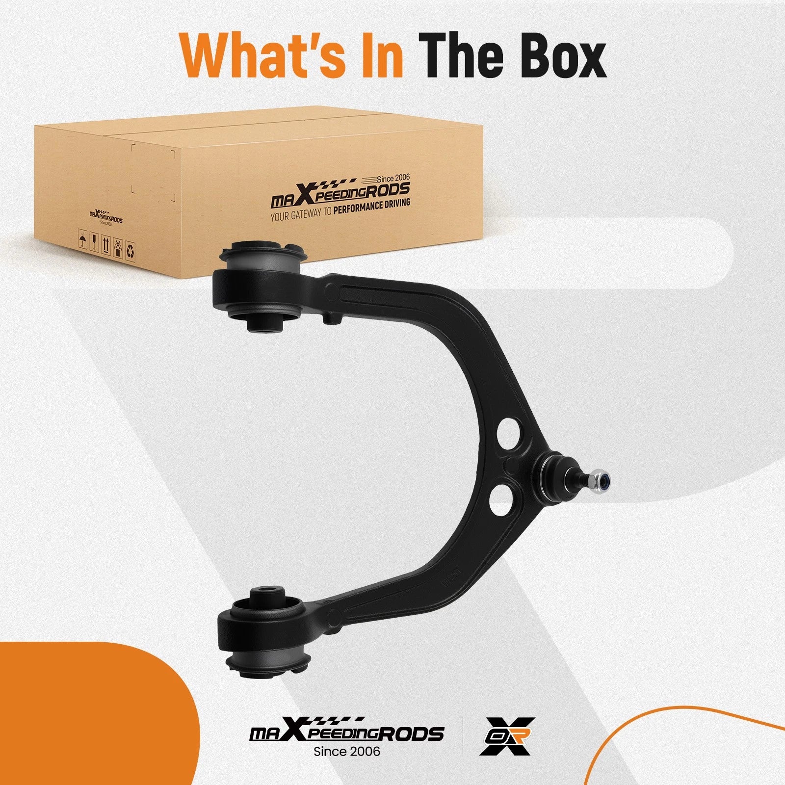 Front Upper Left Control Arm for Chrysler 300, Magnum (2005-2023)