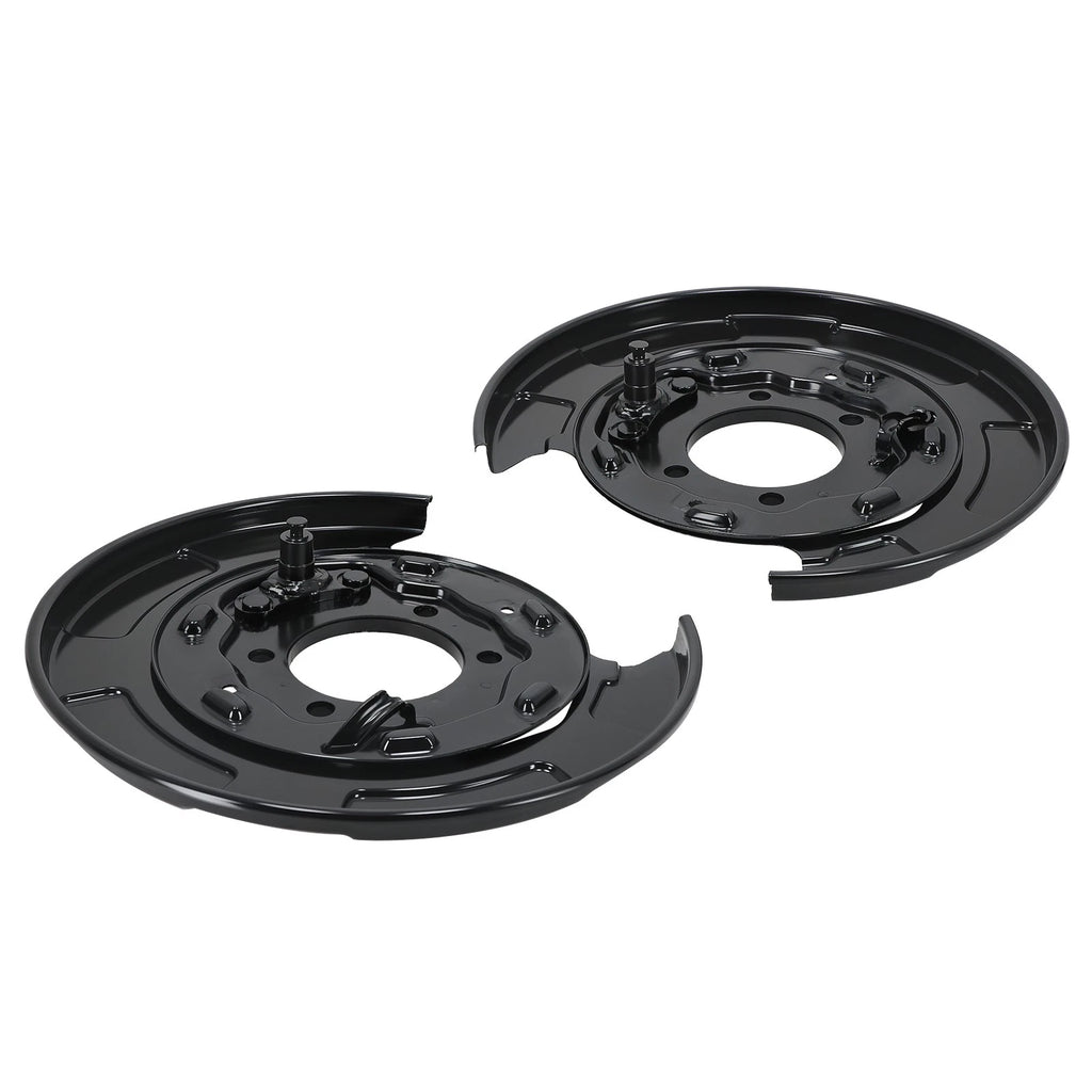 Pair Rear Brake Dust Shields for Subaru Impreza/Forester (2008–2014)