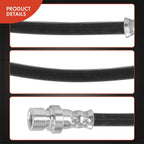 2X Rear Brake Hydraulic Hose for Mitsubishi Outlander (2005–2006)
