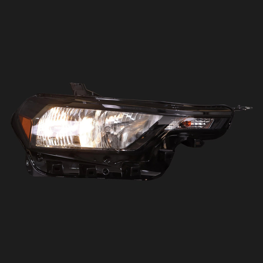 Set of 2 Halogen Headlights for Chevrolet Colorado (2023–2025) Black