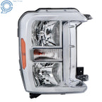 Chrome Halogen Headlight Assembly for Ford F250 F350 SuperDuty (2023–2024)