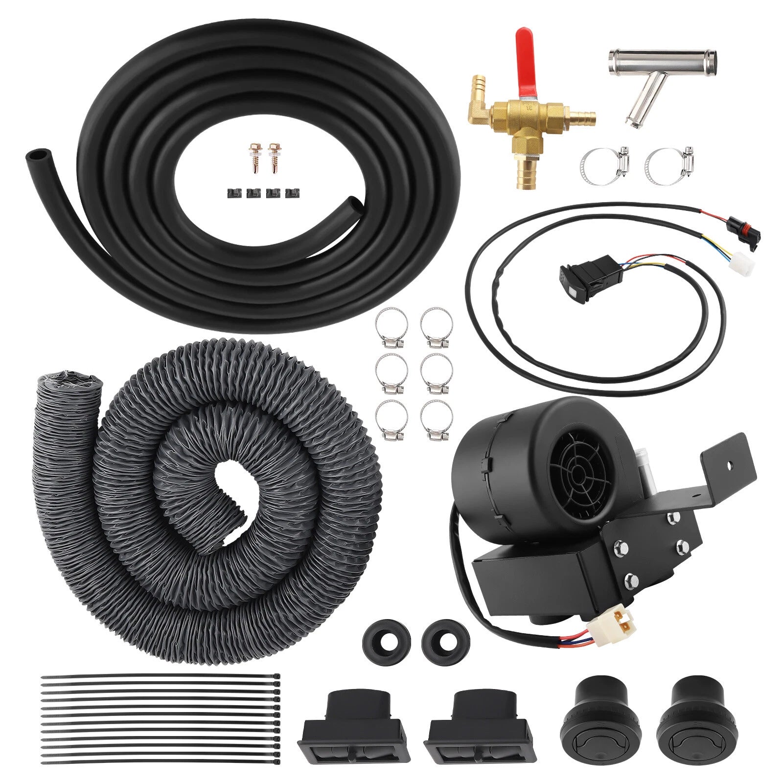 Cab Heater Kit with Defrost for Polaris Ranger 1000 (2018–2020)