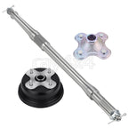 Rear Wheel Axle & Brake Drum & Hubs for Yamaha Big Bear 350 4x4 (1997–1999)