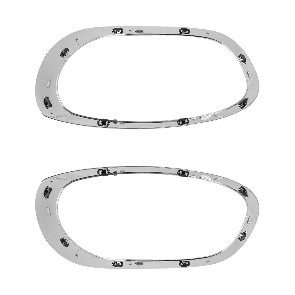 Set of 2 Front Headlight Bezels for Mini Cooper Countryman (2017-2023)
