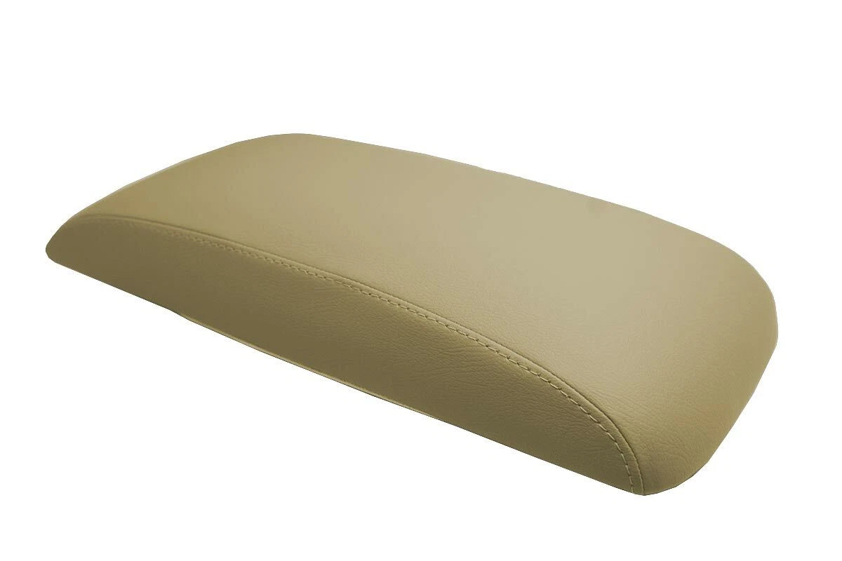 Leather Console Lid Armrest Cover for Honda Element (2007–2011) Beige