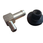 Fuel Cell Bushing L-Fitting with Grommet for Toro John Deere