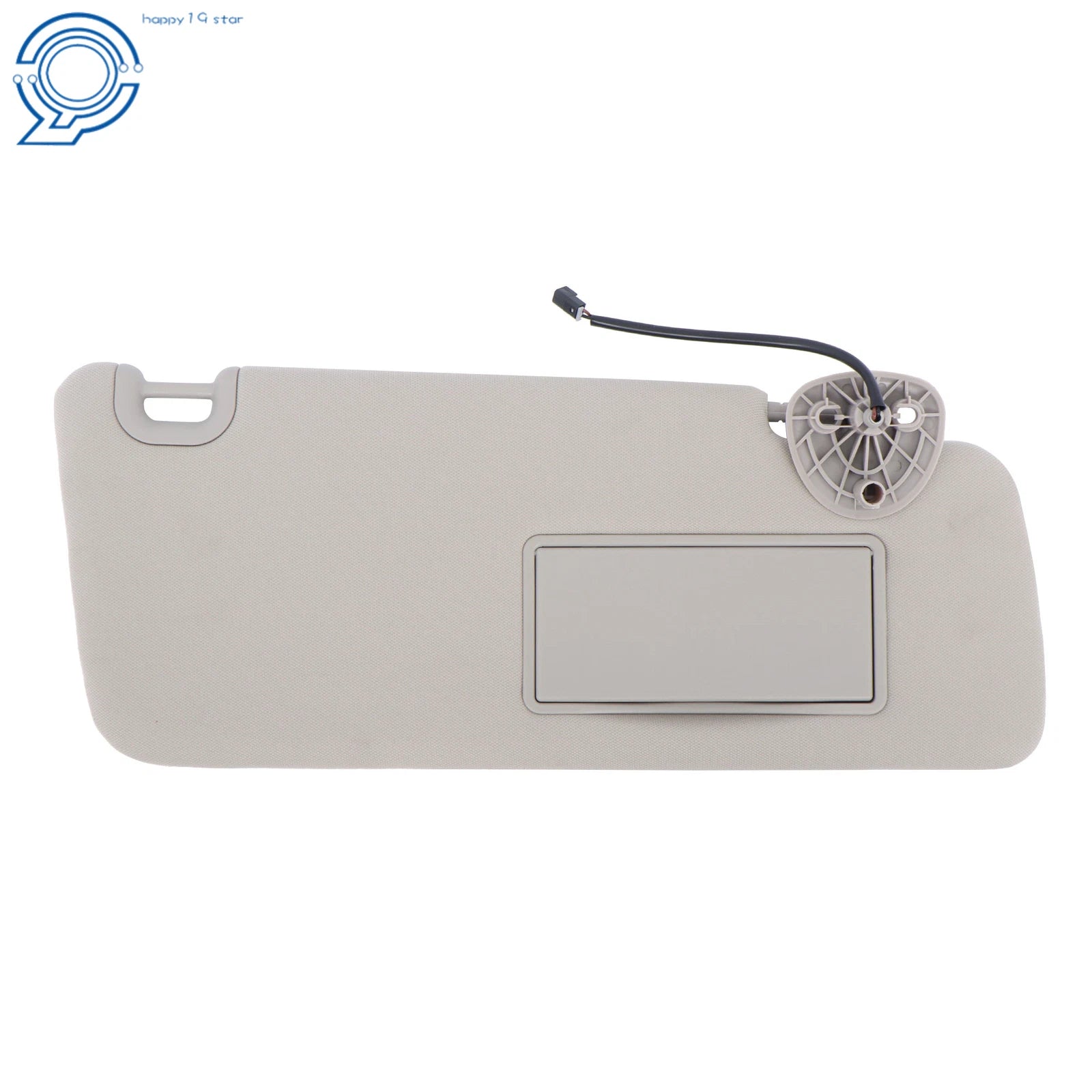 Right Passenger Sun Visor for Ram 1500 2500 3500 (2013-2021) Light Gray