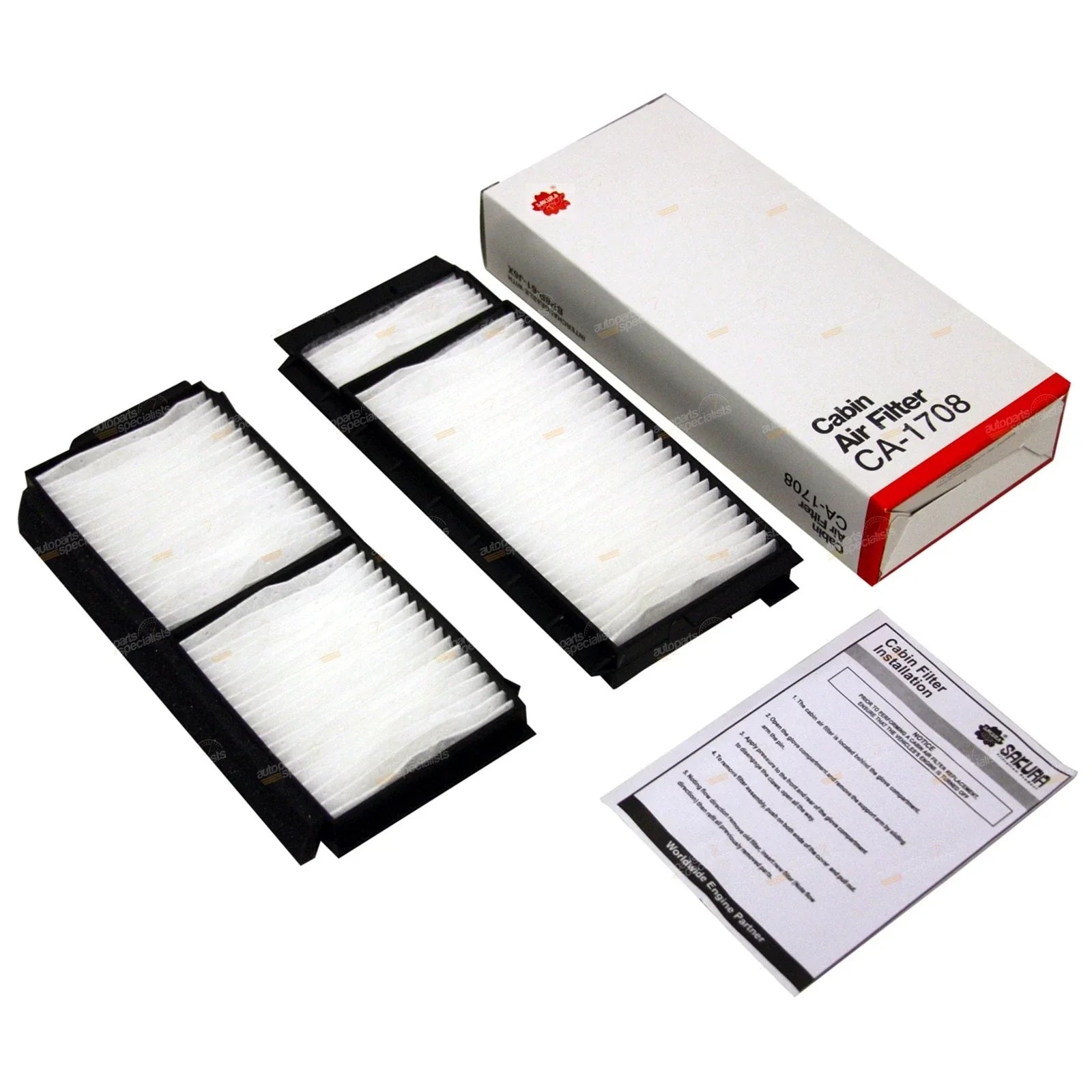 Pollen Cabin Air Filter for Mazda 3 BK (2004 - 2009)