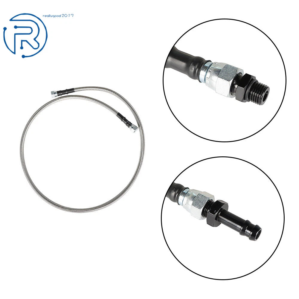 SS Braided Transmission Hoses Lines Kit for Dodge Ram 5.9L (2003–2007)