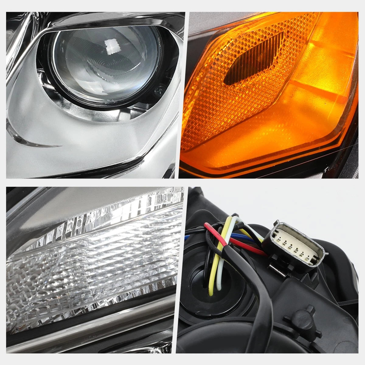 Projector Headlight for Chevy Equinox (2016–2017) Passenger Side OE Factory Style