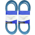 Set of 2 Drive Belts for Ford New Holland 1100 1116 1495 1496 1499 (N/A)