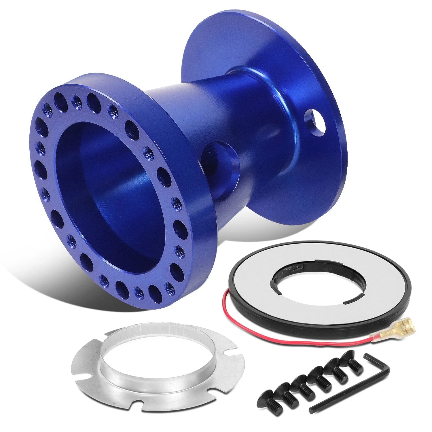 6-Bolt Aluminum Steering Wheel Hub Adapter for Ford F150-F350 Ranger (1992–1997)
