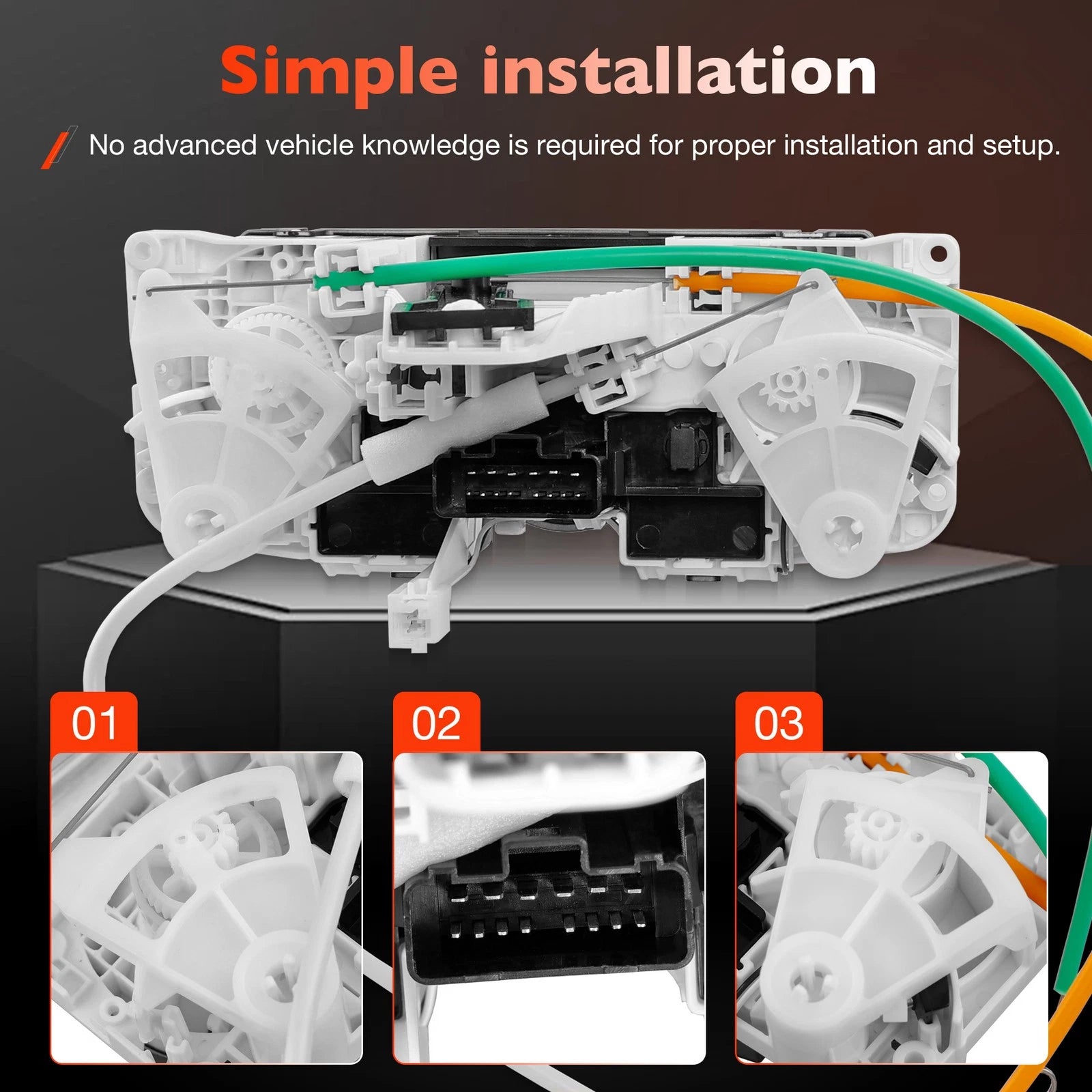 Heater A/C Climate Control Module for Nissan Versa (2007-2011)