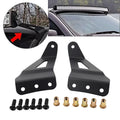 Upper Roof A-Pillar Light Bar Mounts for Off-Road Vehicles