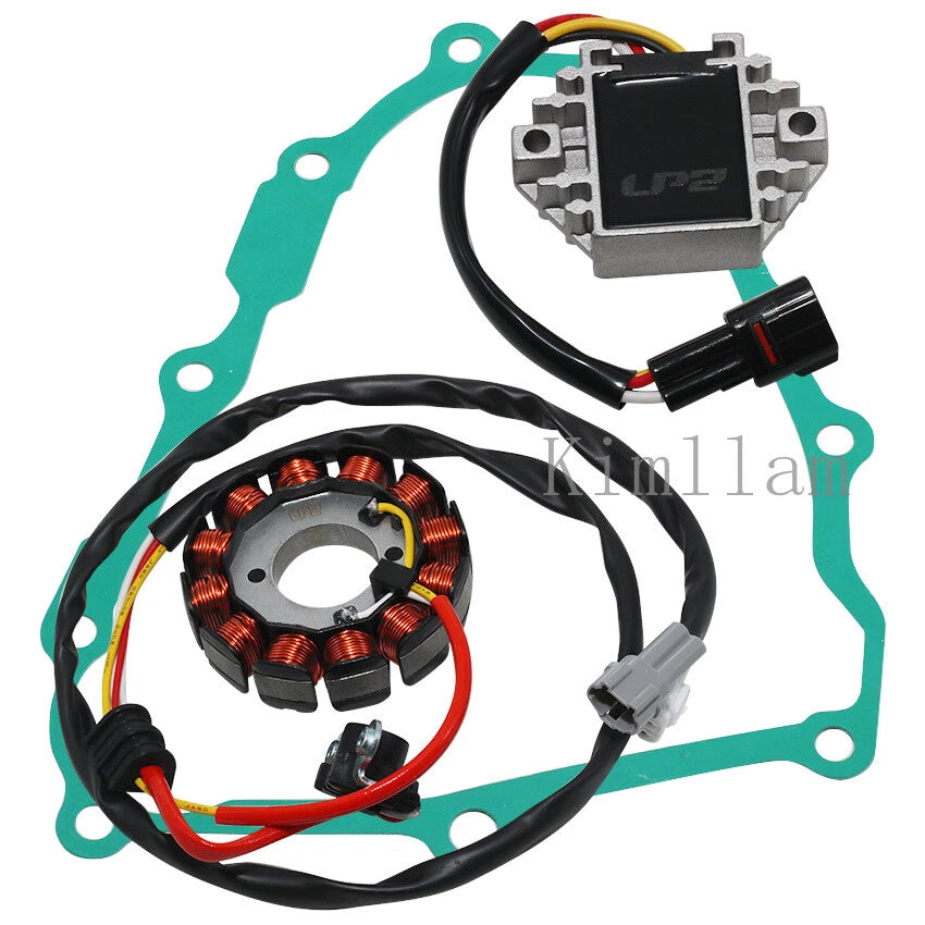 Stator Coil, Regulator Rectifier, Gasket for Yamaha YFZ450R (2004–2008)