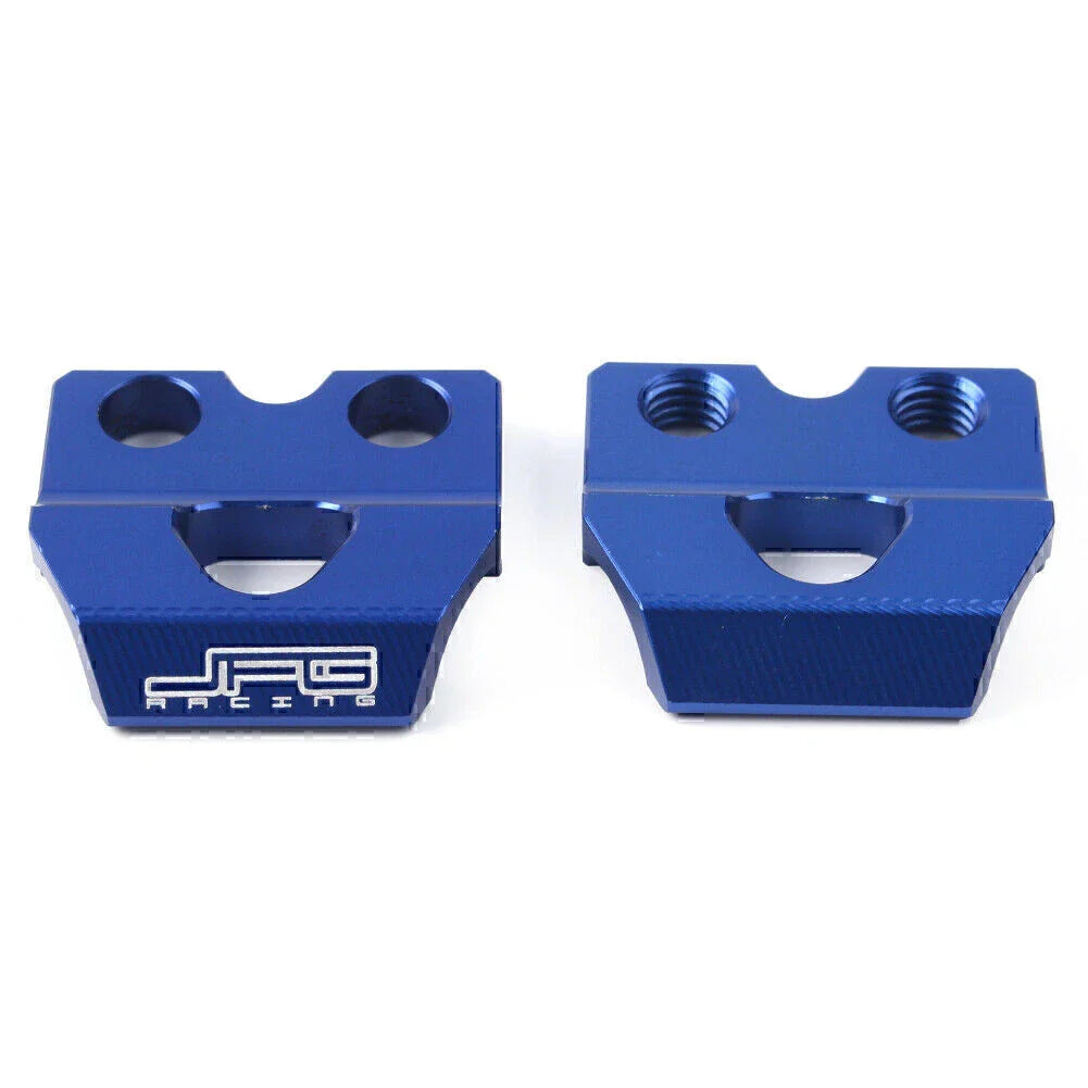Blue Rear Brake Line Hose Snap Clamp for Yamaha YZ125 YZ250 YZ250F YZ450F WR250R (2002-2023)