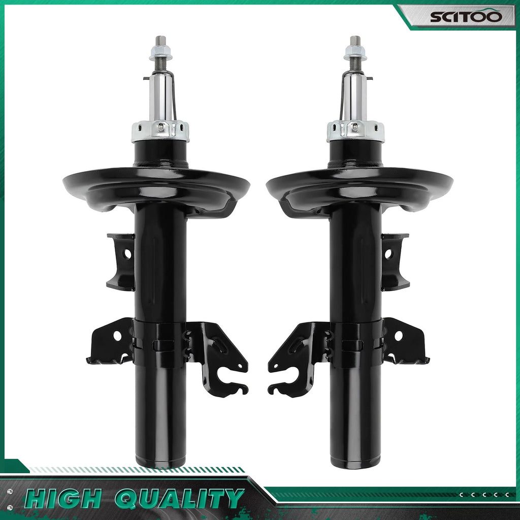 Front Pair Gas Shocks Absorbers Struts L&R for Dodge Dart (2013–2016)