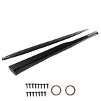 2X Carbon Fiber Side Skirt Extensions for BMW F80 F81 M3 (2015–2018)