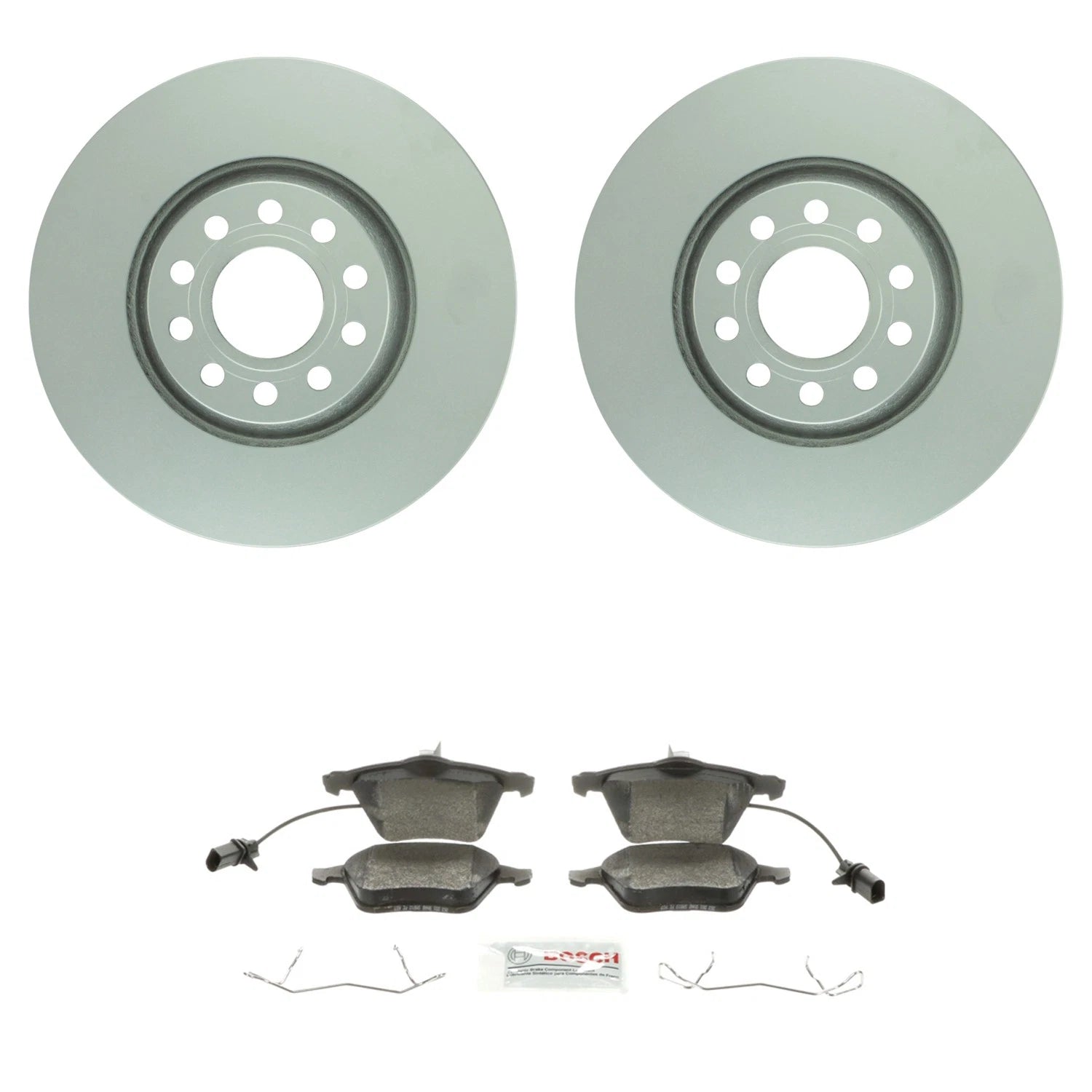 Bosch Quietcast Disc Brake Pad Kit for Audi A6 Quattro (2005–2011)