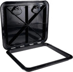Marine Deck Access Hatch 18" x 20" for Boats (180° Hinged)