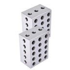 Matched Pair Ultra Precision Blocks for Machinist (23 Holes)
