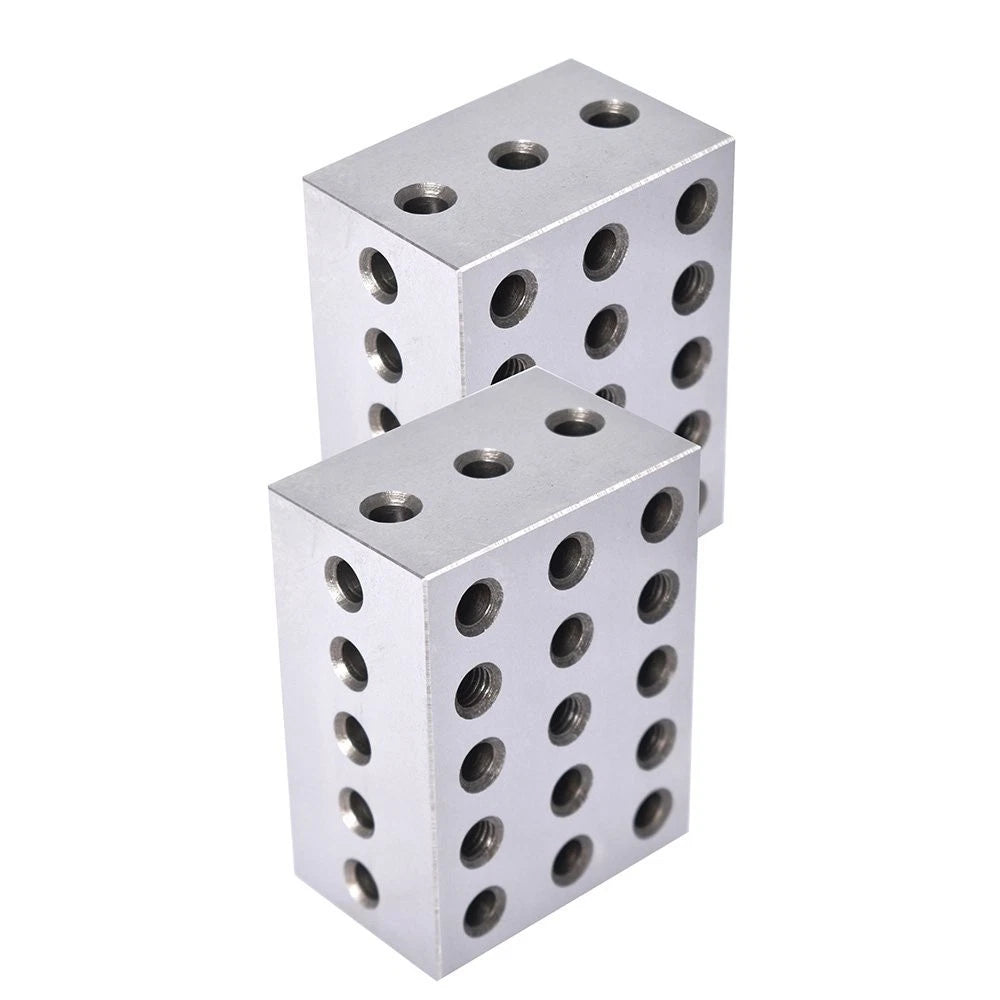 Matched Pair Ultra Precision Blocks for Machinist (23 Holes)