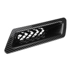 1x Universal Bumper Hood Air Vent Intake Duct FC Style Glossy Carbon Fiber Look