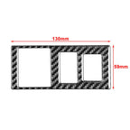Carbon Fiber Head Light Control Button Cover for Toyota Tundra (2014-2021)