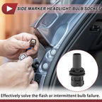 Headlight Side Marker Lamp Socket for Toyota 4Runner (2013–2021) No.90075-60077