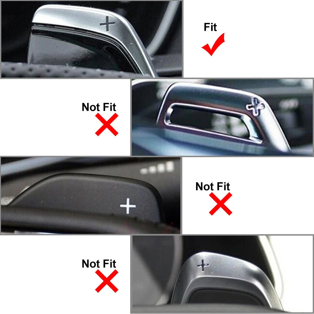Steering Wheel Shift Paddle Extension for Audi RS3 RS4 RS5 R8 TT RS (2012–2021)