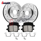 Front Brake Rotors & Ceramic Pads for Toyota Camry/Solara (1997–2003)
