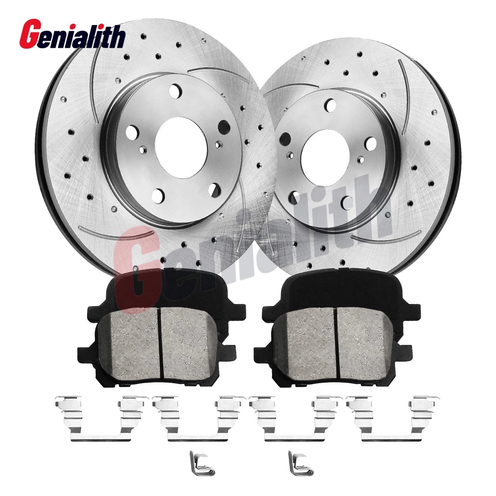 Front Brake Rotors & Ceramic Pads for Toyota Camry/Solara (1997–2003)