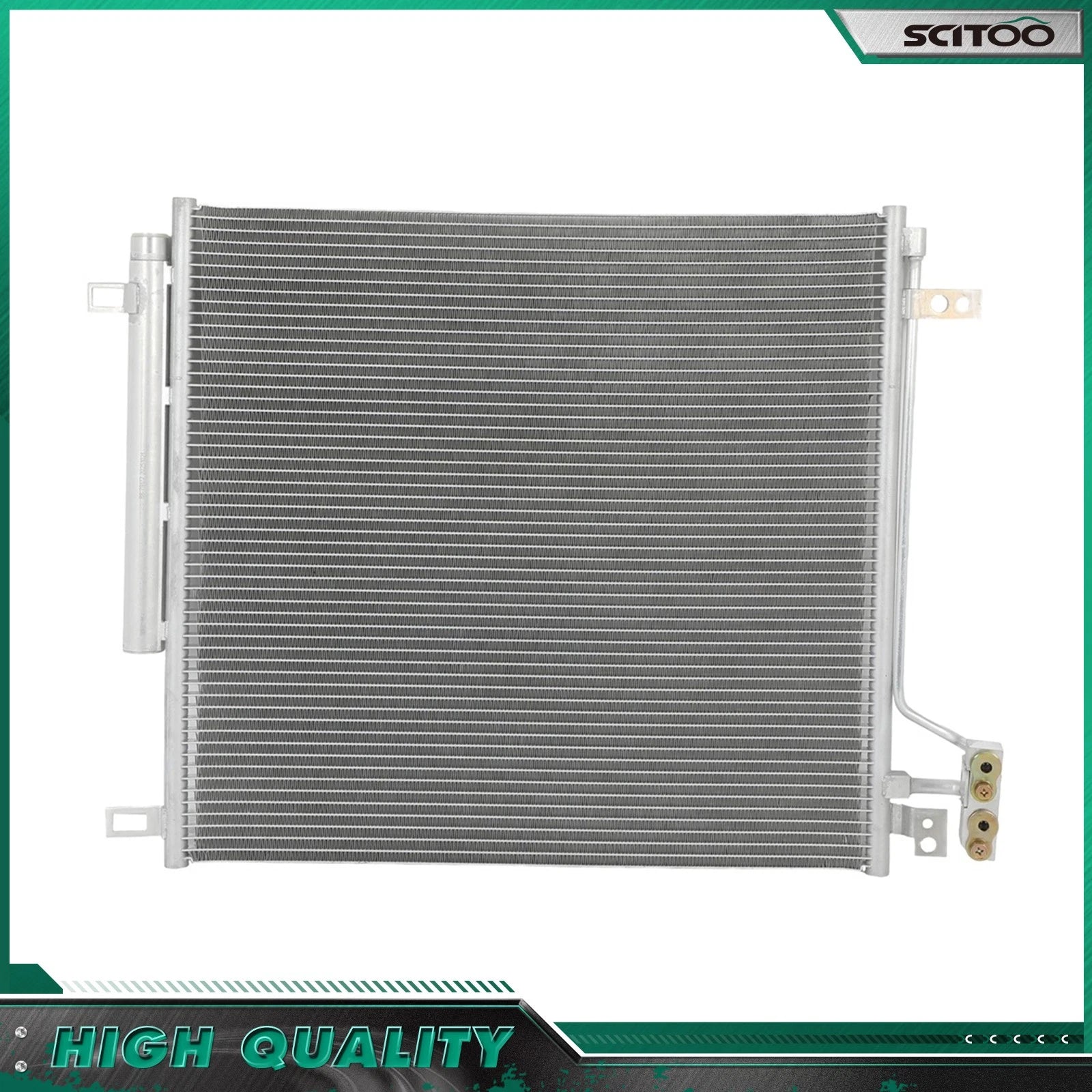 Aluminum Condenser for Jeep Grand Cherokee L (2021–2024) 30231