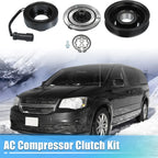 AC Compressor Clutch for Dodge Grand Caravan 2013-2020 (2 x Clutch Assemblies)