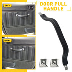 Black Interior Door Handle Pull for Jeep Wrangler YJ (1987–1995) 55009801K
