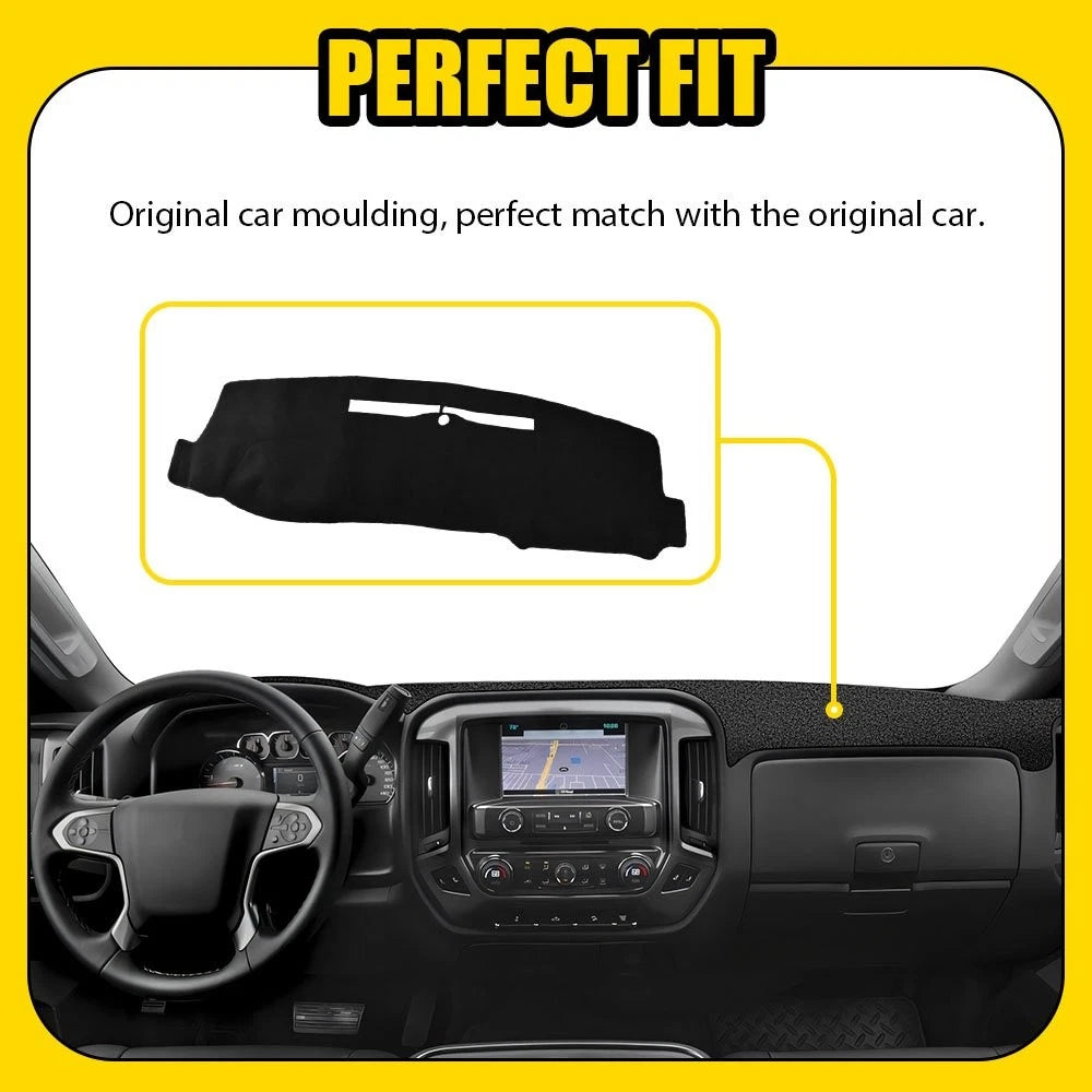 Dashboard Pad Dash Cover for Chevrolet Silverado GMC Sierra (EXV)